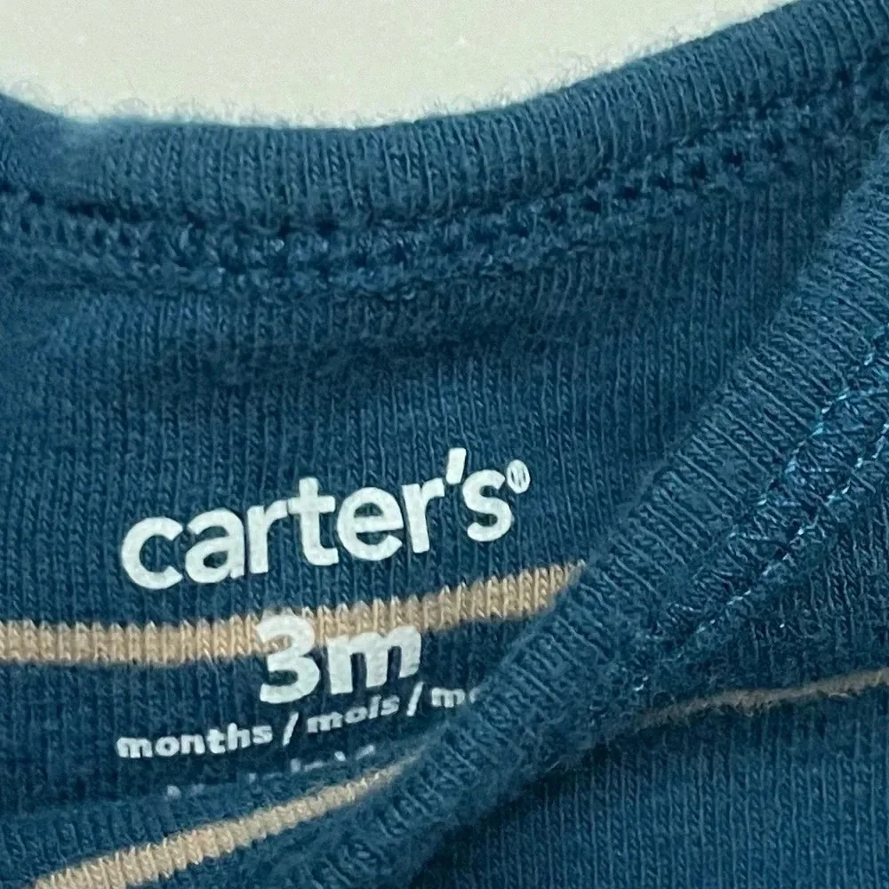 Carters • 4 Pack Baby Onesies Size 3 Months